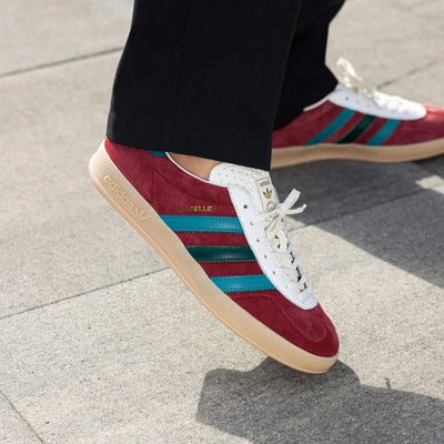 Ad Gazelle Indoor - Burgundy/Arctic Fusion