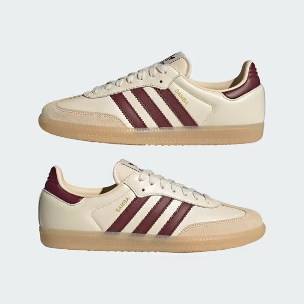 Ad Samba OG -  Wonder White/ Shadow Red/ Gum