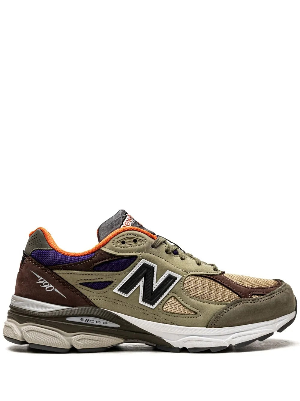 TSD x NB 990v3 - Olive/Brown/Tan/Purple