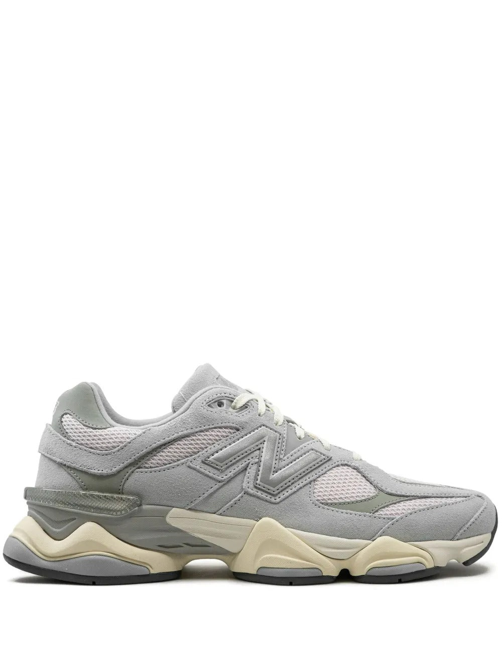 NB 9060 - Light Grey/Olive Green