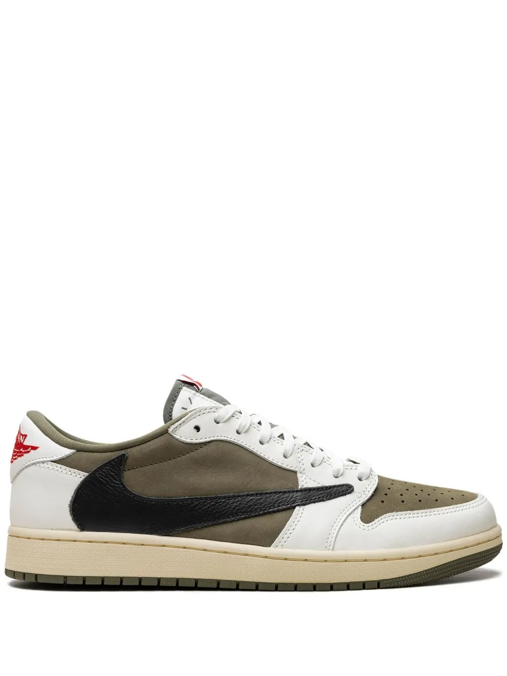AJ 1 Low x TS - Medium Olive