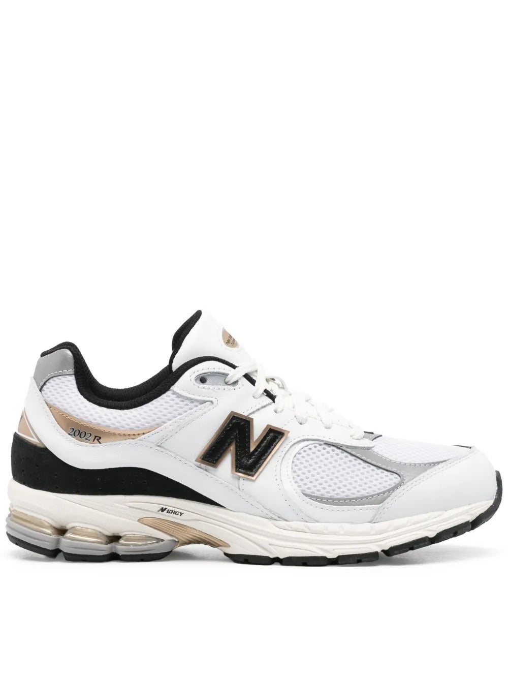 NB 2002R - White/Black/Champagne Gold