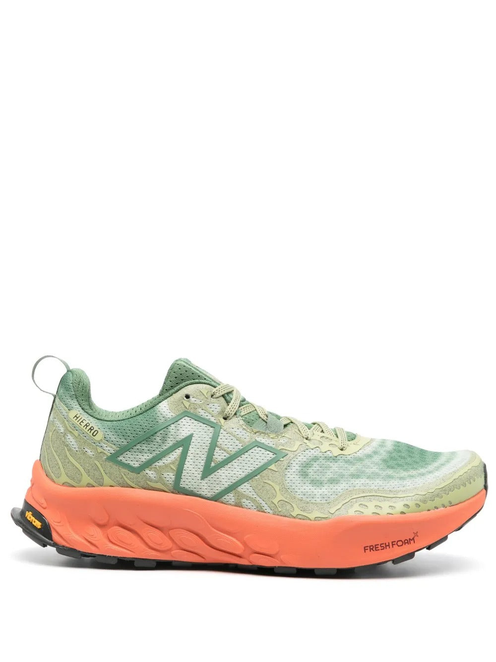 NB Fresh Foam X Hierro v8 - Sage Green/Mint Green/Orange