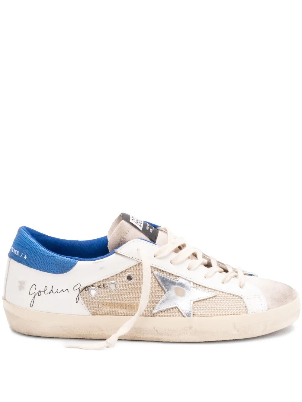 GGS Superstar Sneakers – Beige Canvas