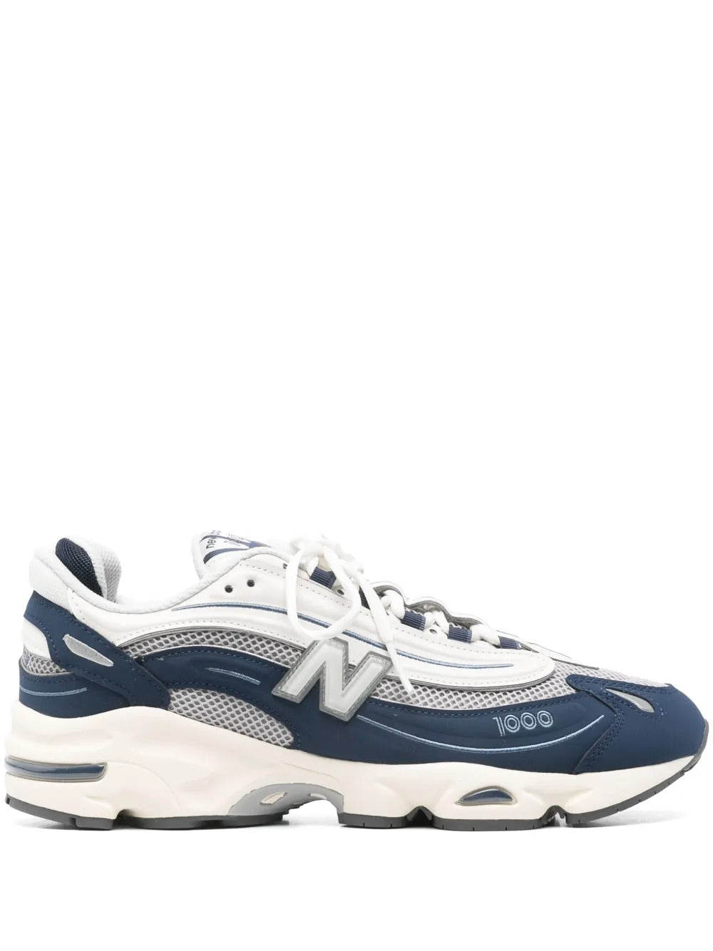 NB 1000 - White/Navy Blue