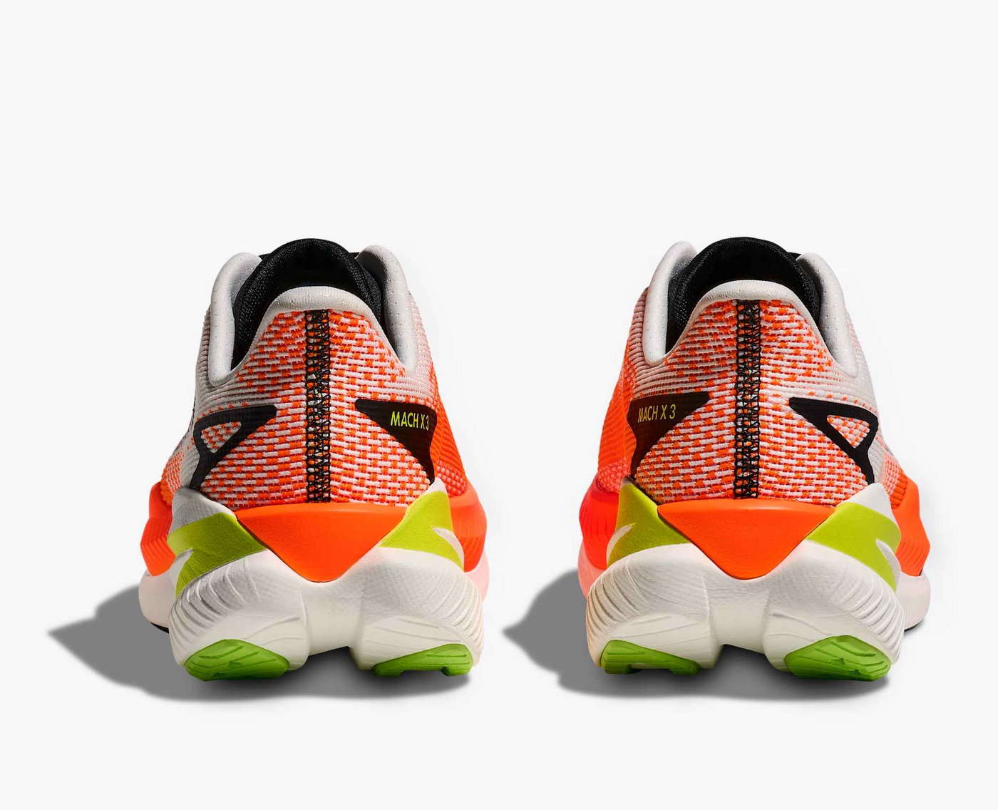 HKA Mach X 3 - White/Neon tangerine