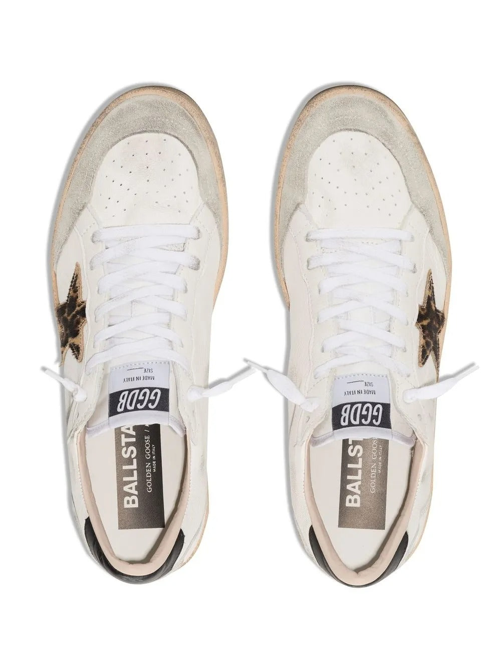 GGS Ball Star White Leather