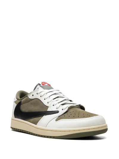 AJ 1 Low x TS - Medium Olive