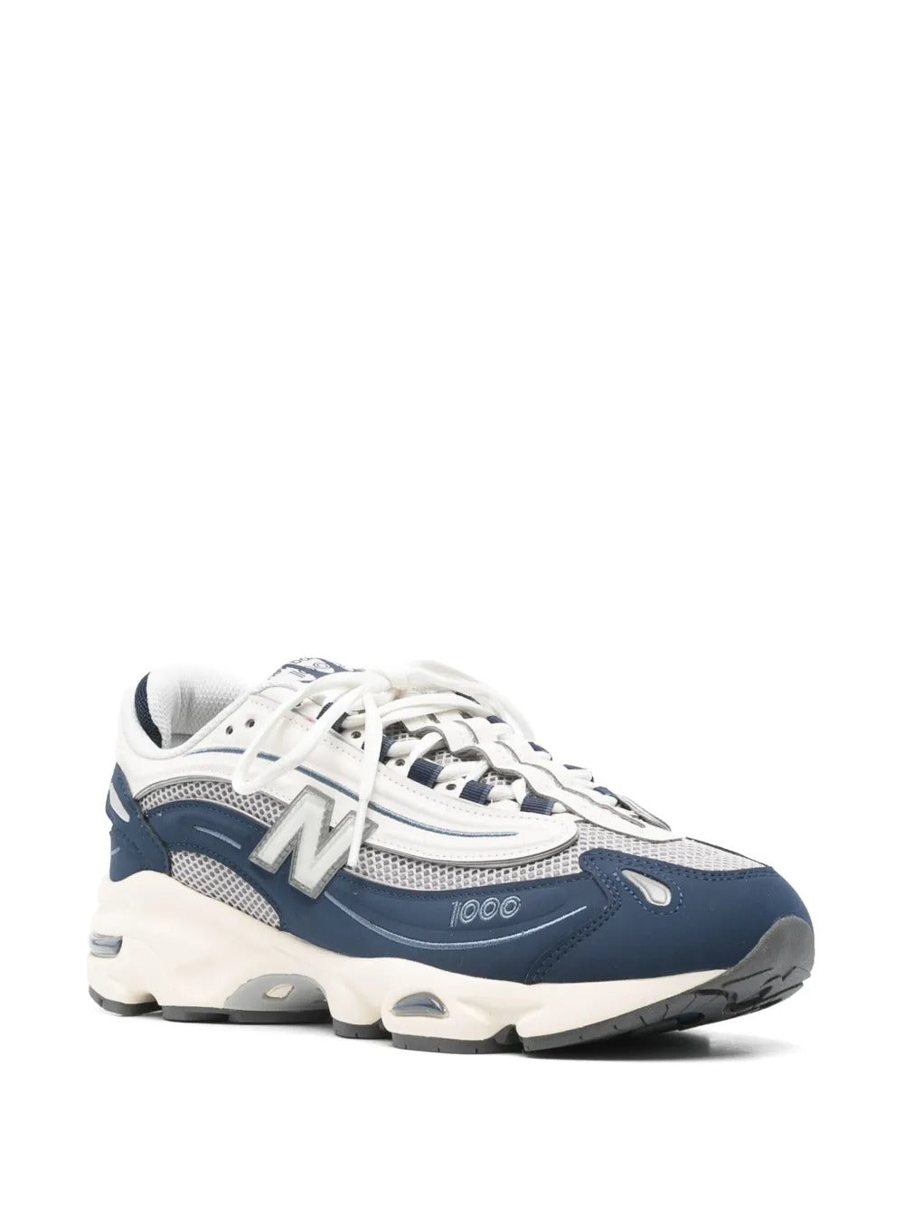 NB 1000 - White/Navy Blue
