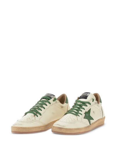 GGS Ball Star Sneakers with Graffiti Print