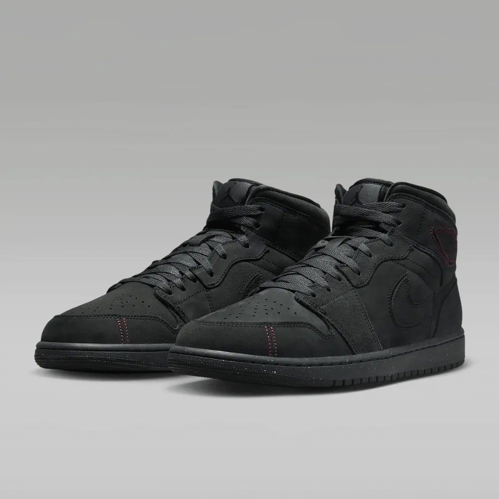 AJ 1 - Dark Smoke Red