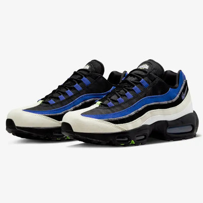 NK Air Max 95 Double Swooshes Black Blue