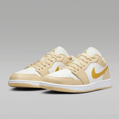 AJ 1 Low - Pale Vanilla White Yellow Ochre