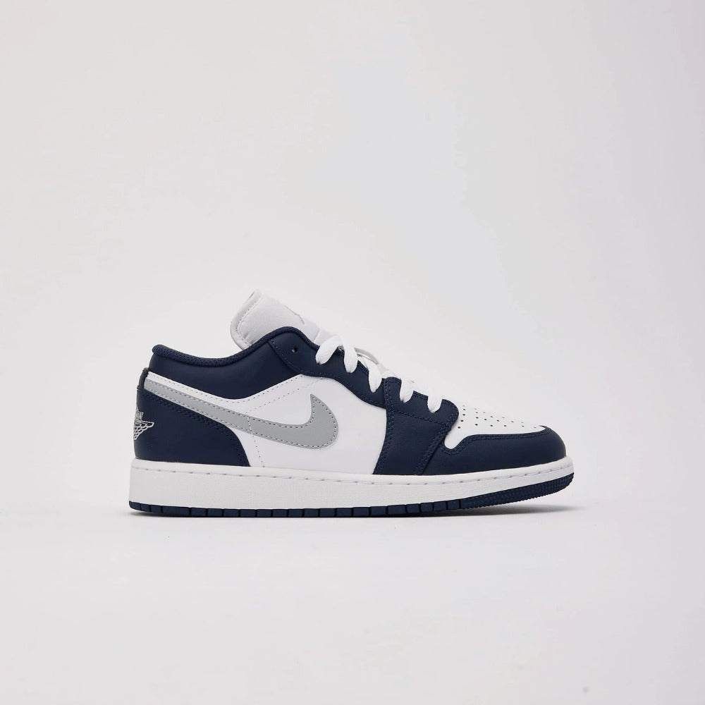 AJ 1 Low - Midnight Navy Wolf Grey