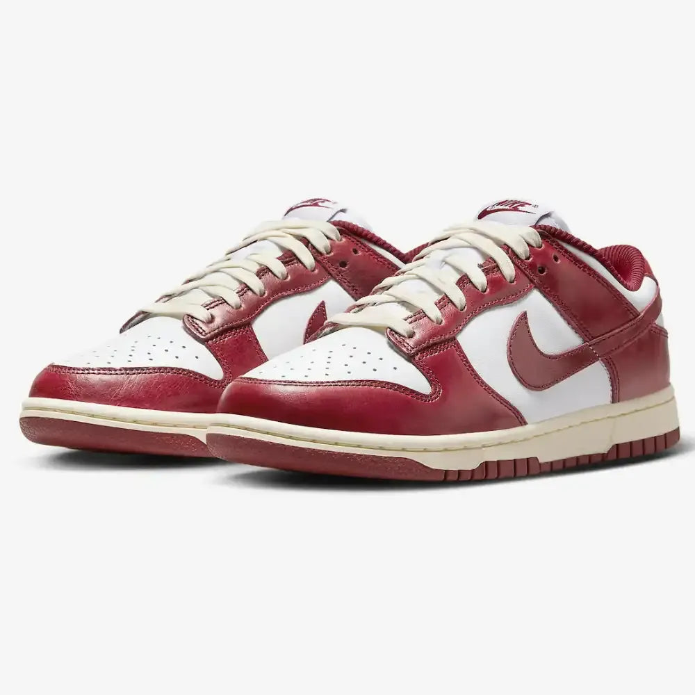 NK Dunk Low - PRM Vintage Team Red