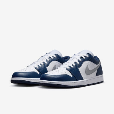 AJ 1 Low - White Midnight Navy Wolf Grey