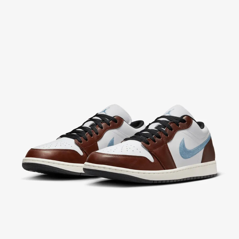 AJ 1 Low - Brown Blue Grey