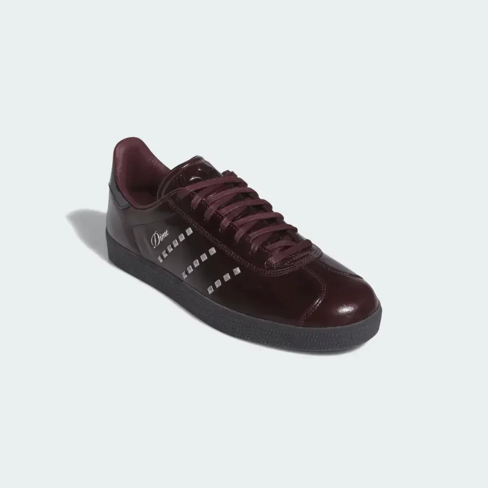 DME x Ad Gazelle ADV - Maroon/Silver Metallic