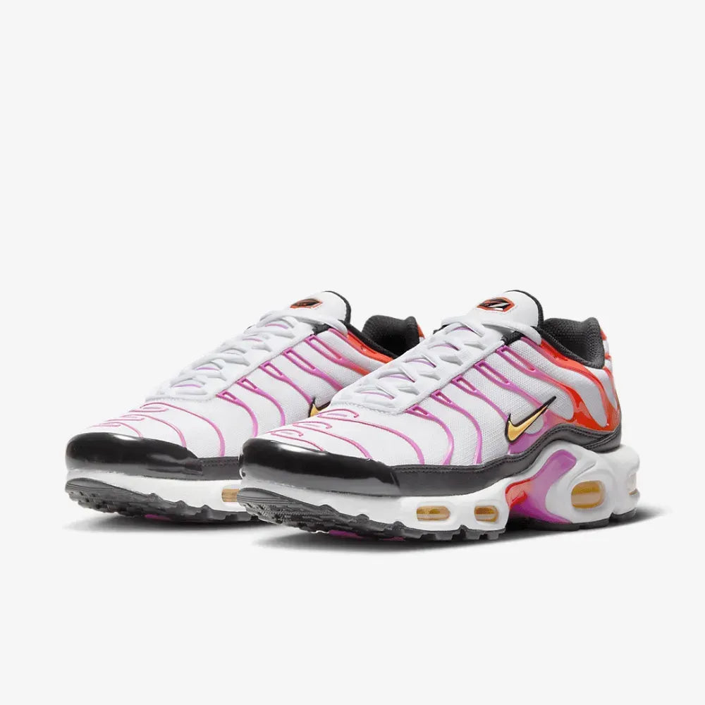 NK Air Max Plus - White/Red Magenta