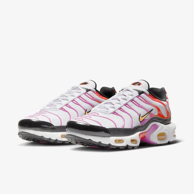 NK Air Max Plus - White/Red Magenta