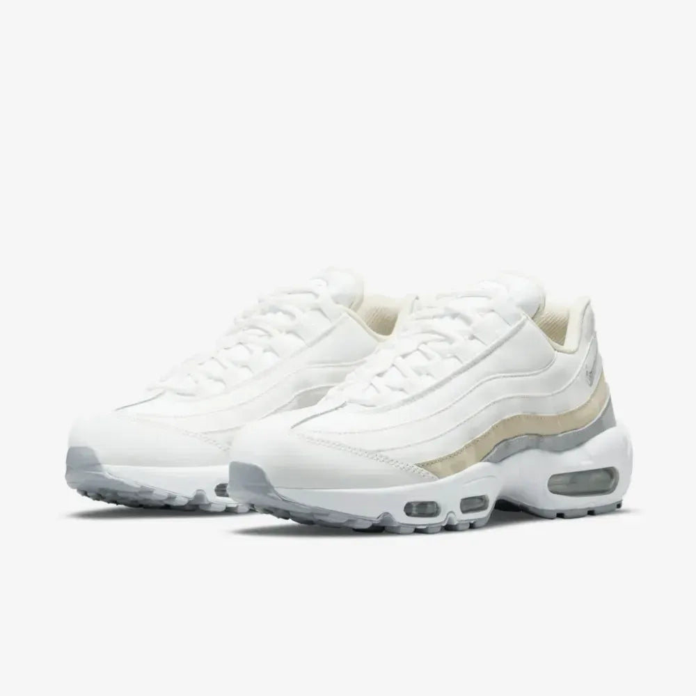 NK Air Max 95 White Beige Grey