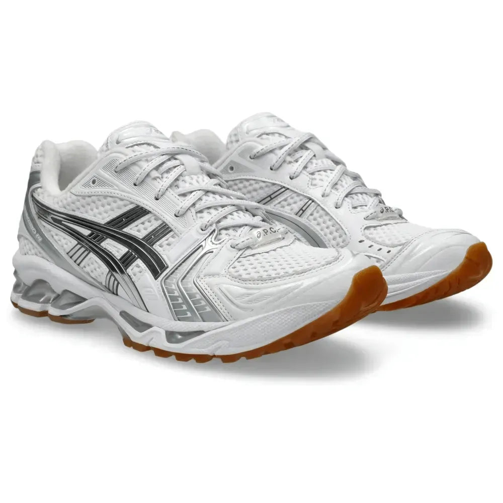 ASC Gel Kayano 14 x A.P.C. - White/Pure Silver