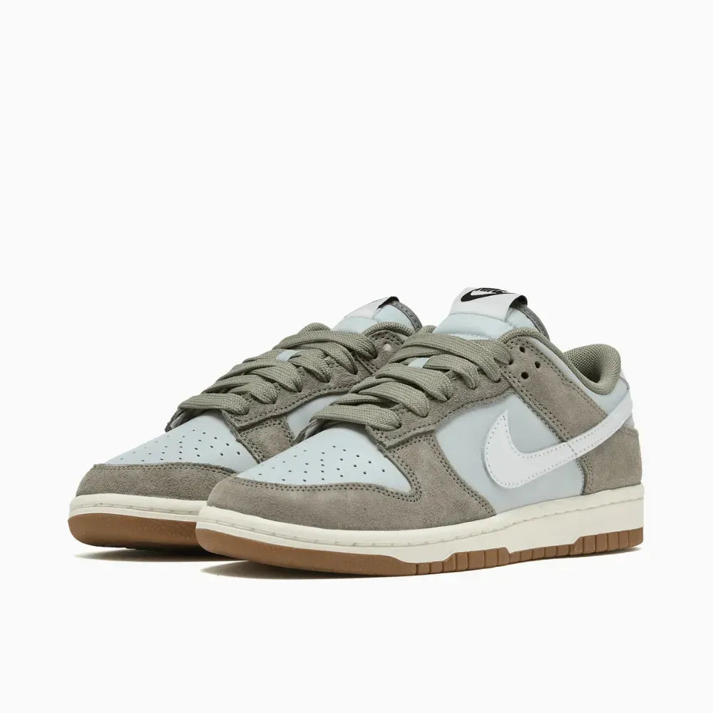 NK Dunk Low - Light Silver Light Army Sail White