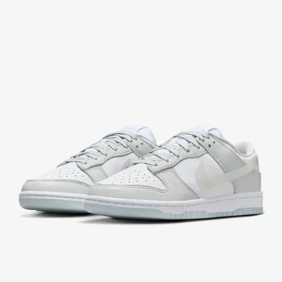 NK Dunk Low - Iridescent Swoosh Photon Dust White Blue Ice MultiColour