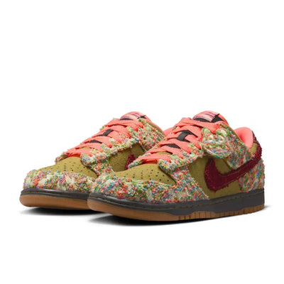 NK Dunk Low - Panda Monium Green Curry MultiColor