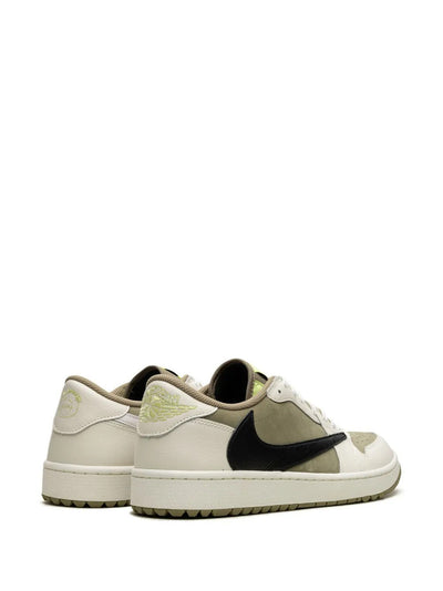 AJ 1 Low Golf x TS- Neutral Olive