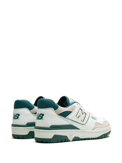 NB 550 - White/Teal/Light Beige