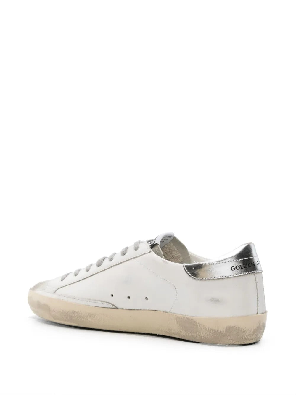 GGS Super-Star Sneakers – White & Black Leather