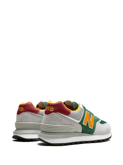 NB x yJW MAN 574 - Forest Green/Light Grey/Mustard Yellow