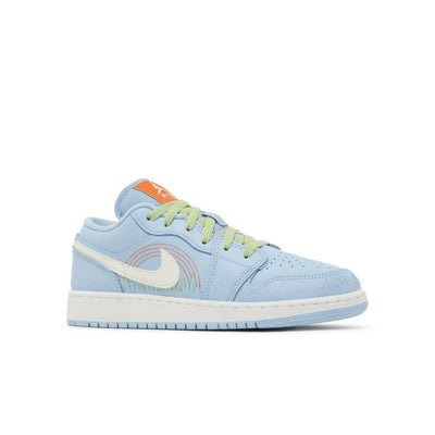 AJ 1 Low - Blue Stitch