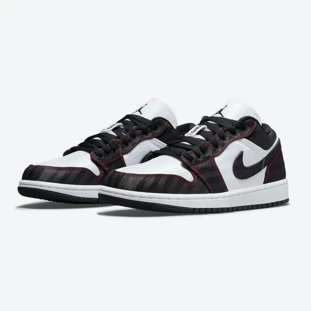 AJ 1 Low - Utility White Black Red