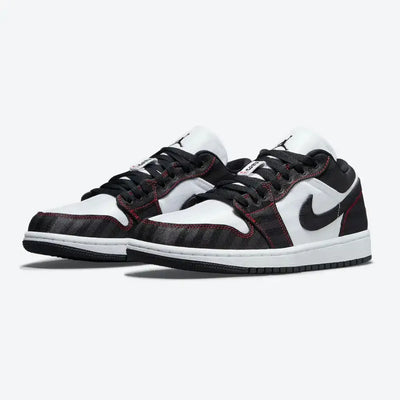 AJ 1 Low - Utility White Black Red