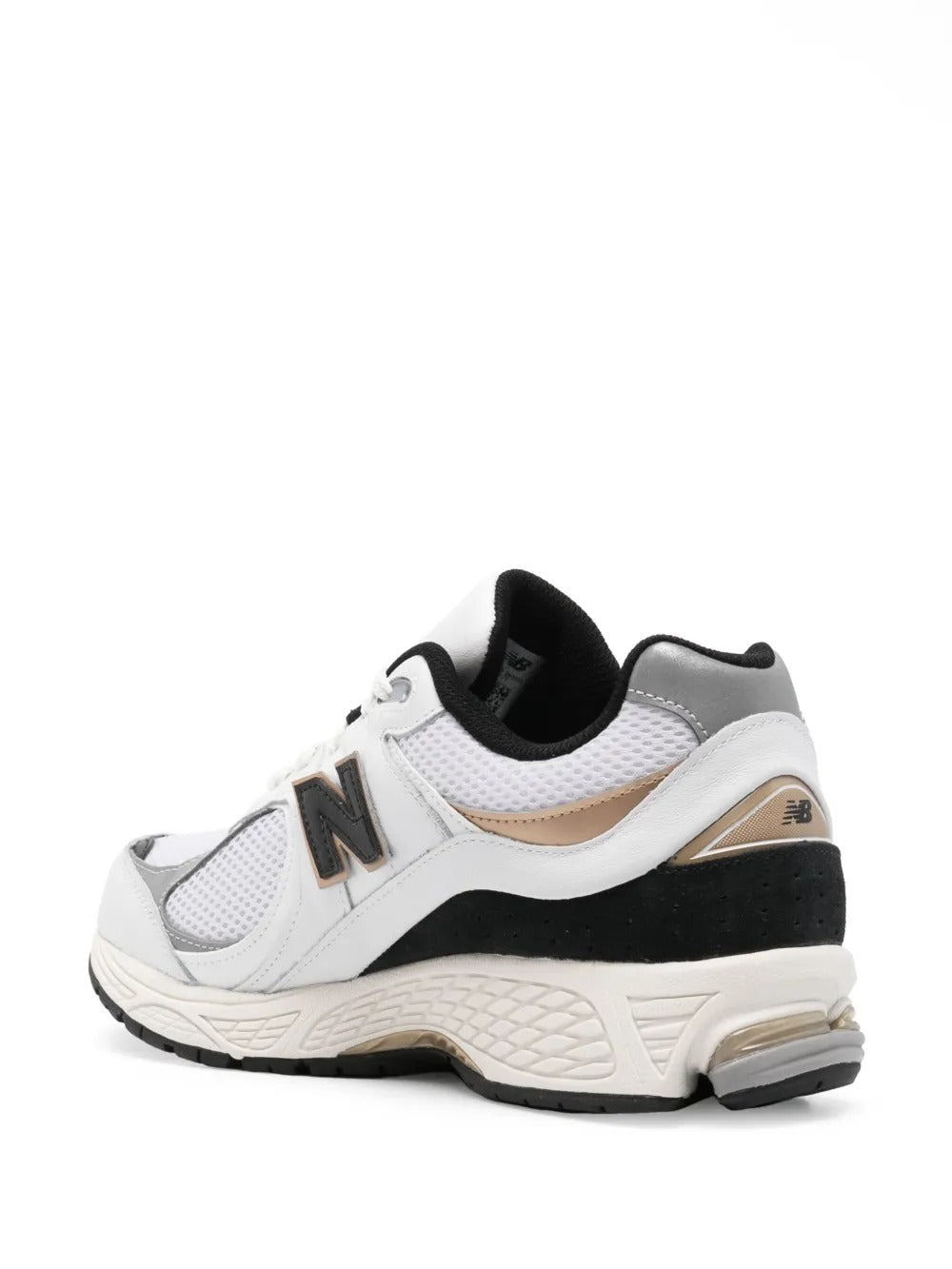 NB 2002R - White/Black/Champagne Gold