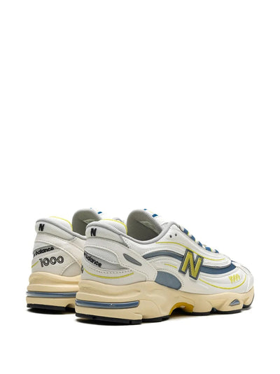 NB 1000 - White/Navy Blue/Pale Yellow