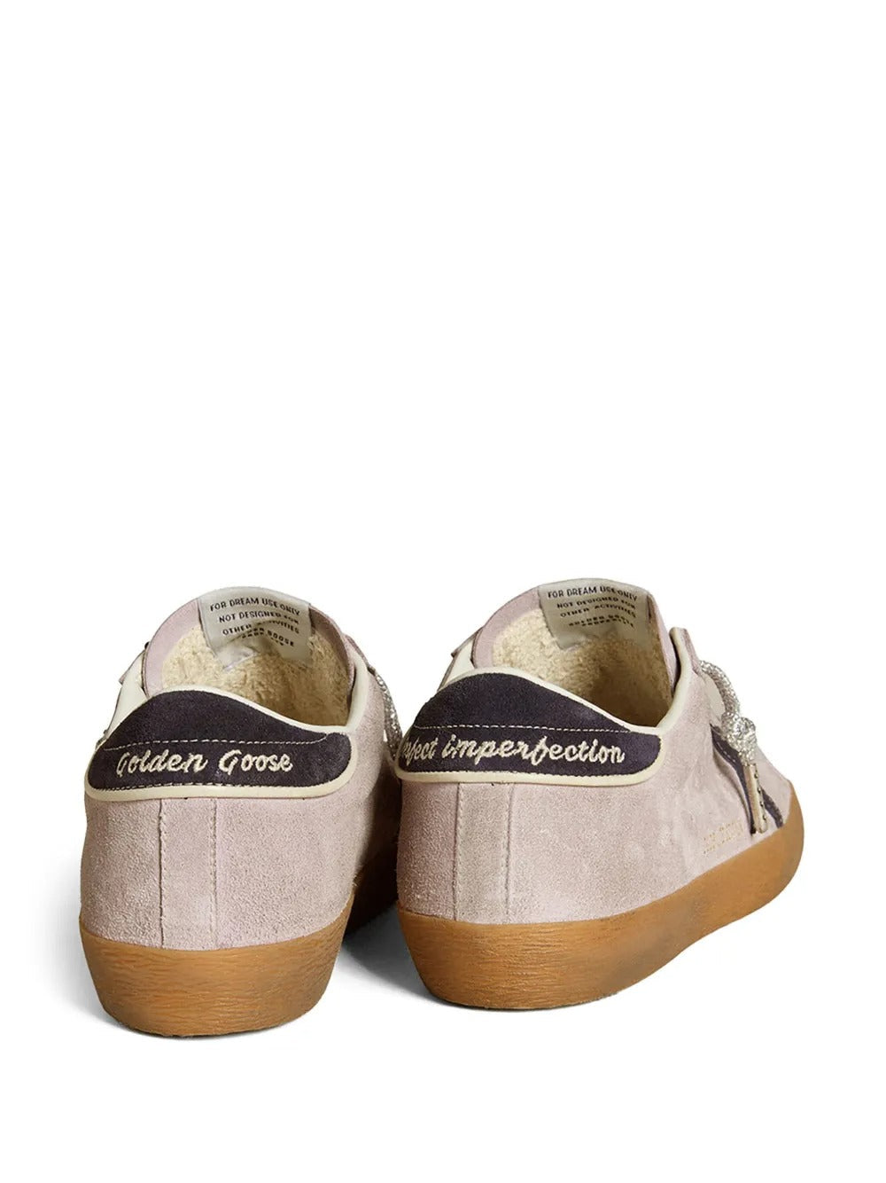 GGS Super-Star Beige Suede Black Star Gum Sole