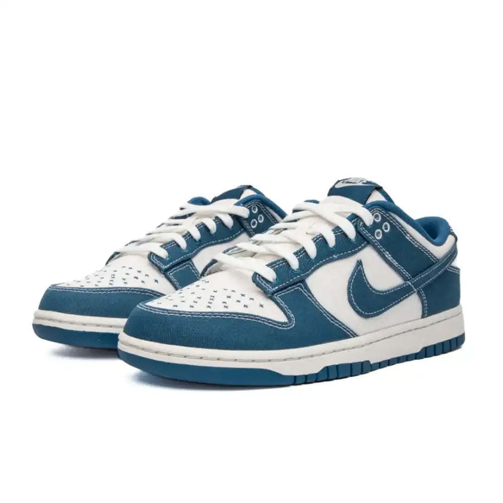 NK Dunk Low Industrial Blue Sashiko