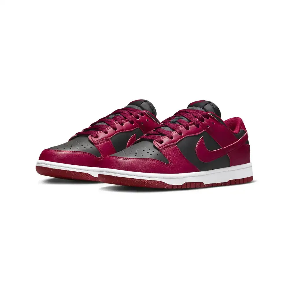 NK Dunk Low - Next Nature Dark Red/Black
