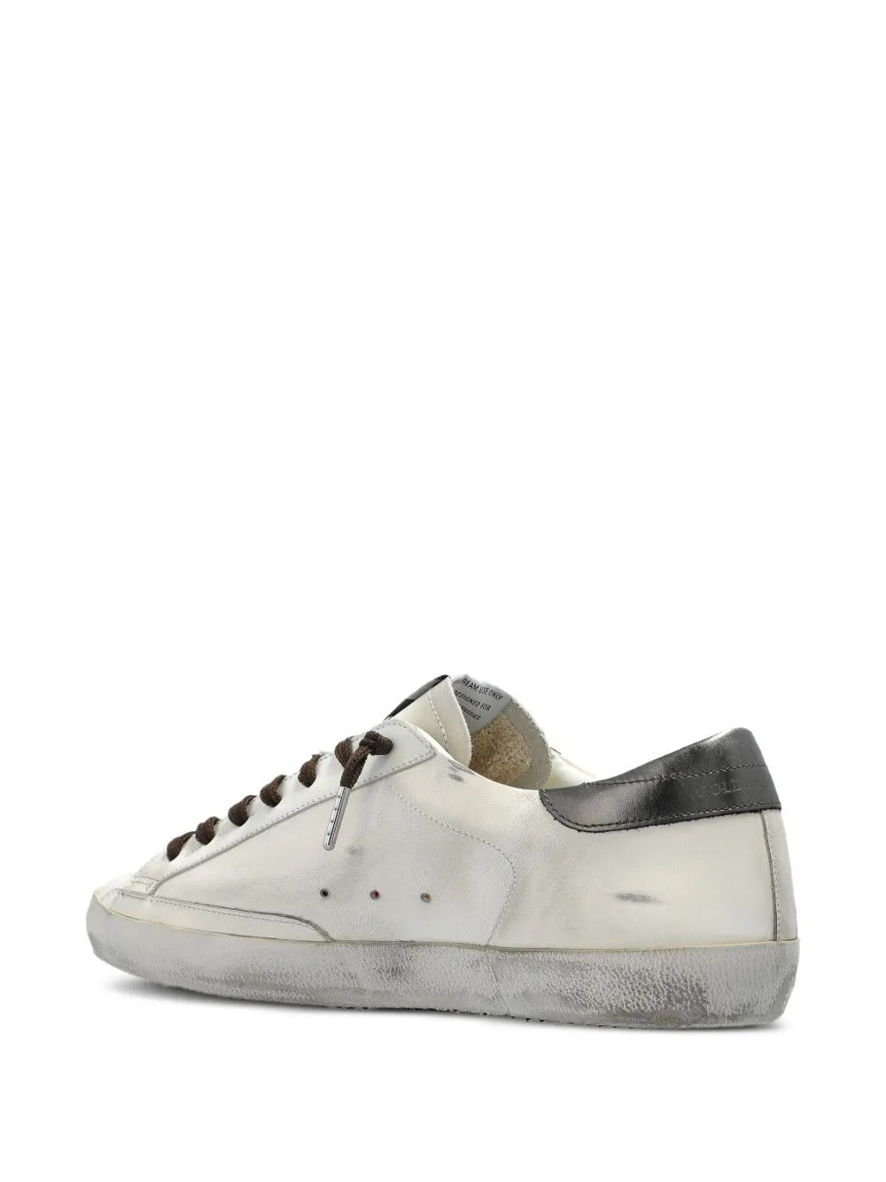 GGS Super-Star Sneakers – White & Contrast Heel