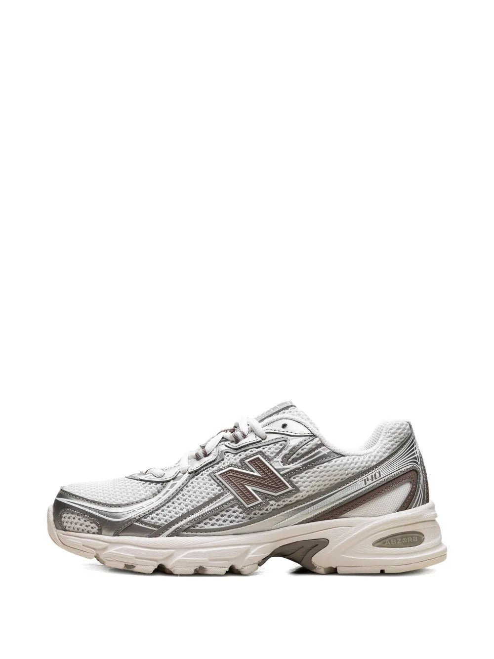 NB 740 - White Silver/Taupe/Cream