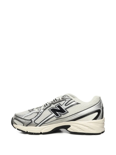 NB 740 - Off White/Metallic Silver/Black