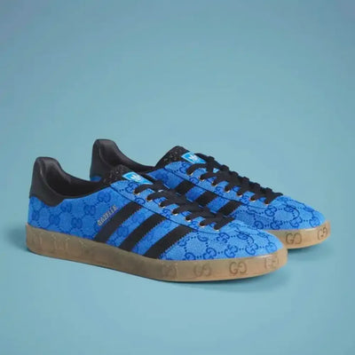 Ad x GC Gazelle GG Canvas - Blue/Black