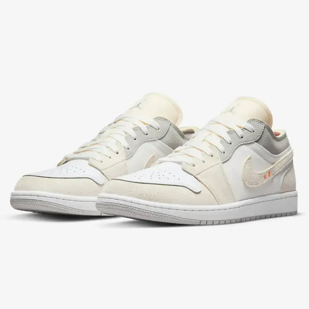 AJ 1 Low - Inside Out Cream White Light Grey