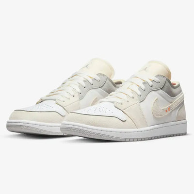 AJ 1 Low - Inside Out Cream White Light Grey