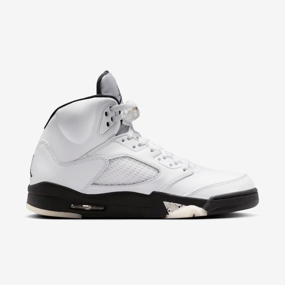 AJ 5 - White/Black