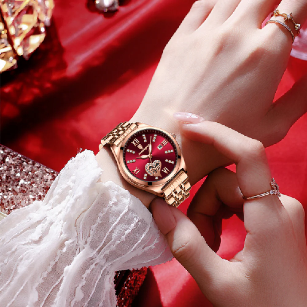 Scarlet Heart Luxe Watch