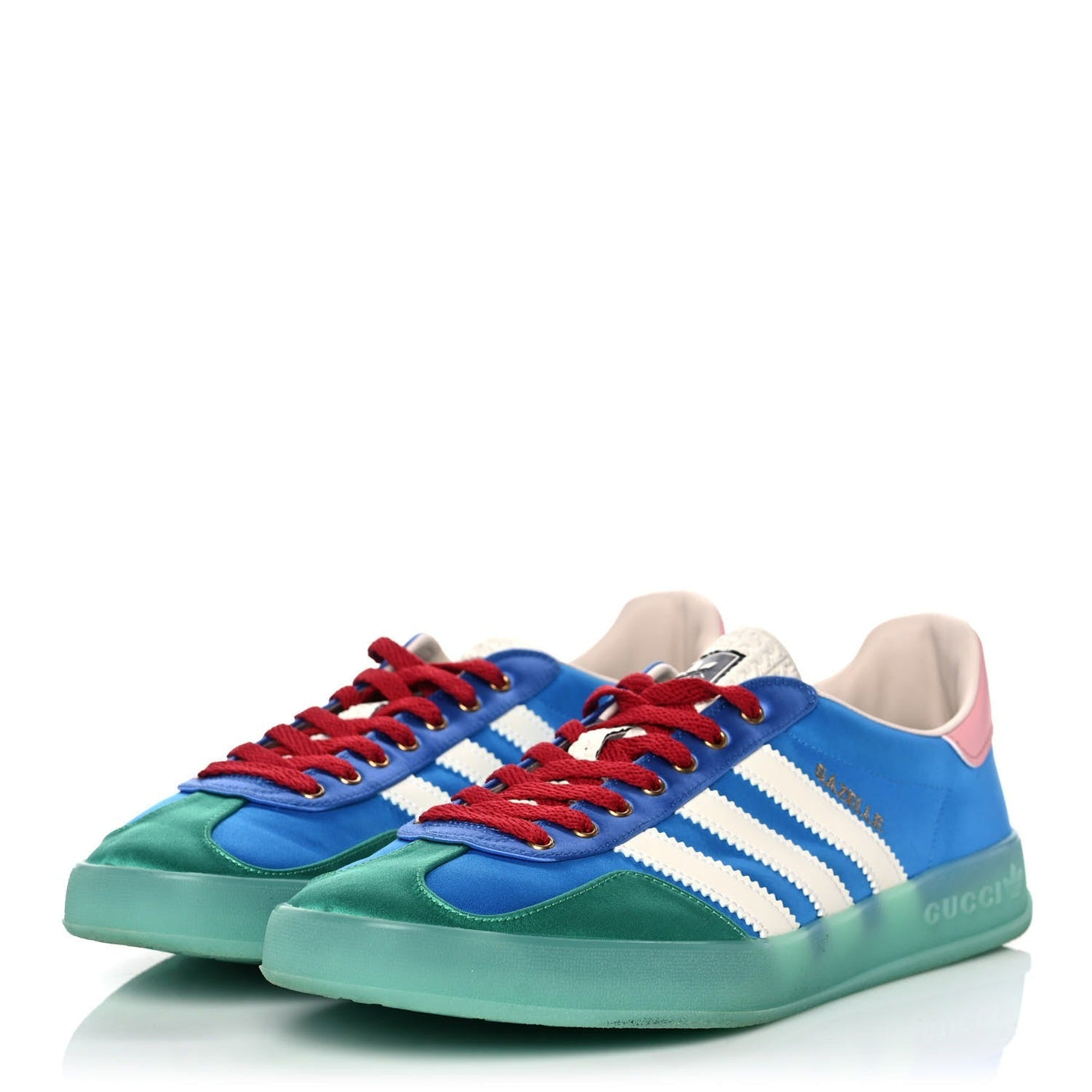 Ad x GC Gazelle - Light Blue Silk Duchesse
